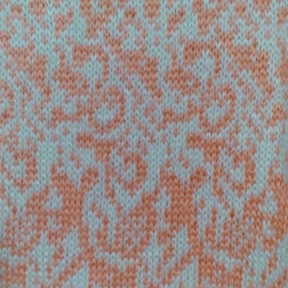 Vintage 90s Streetwear Womens Pastel Orange Longsleeve Knit Sweater Size: M-L - Picture 4 of 13